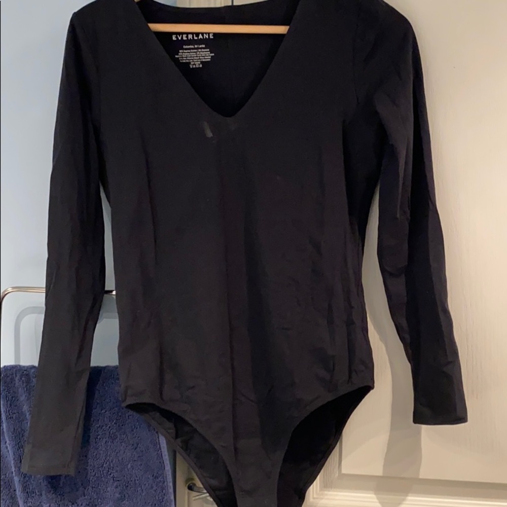 Everlane black bodysuit